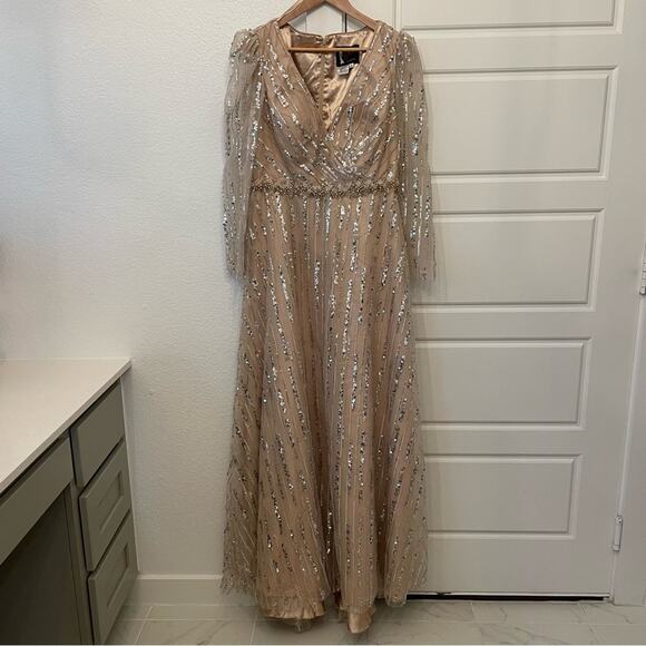 Mac Duggal Sequin Embellished Gown 67859 - Picture 4 of 7